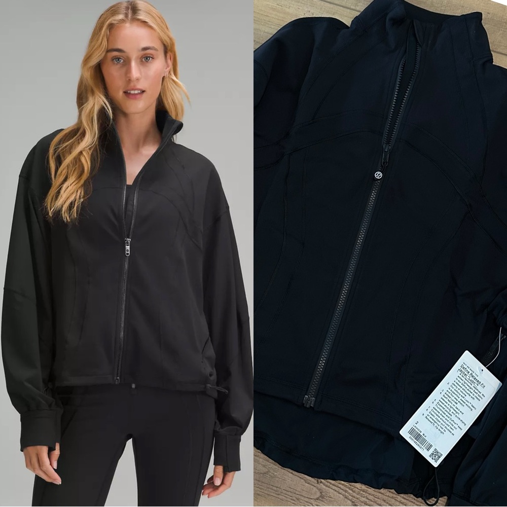 lululemon athletica oversized define in black